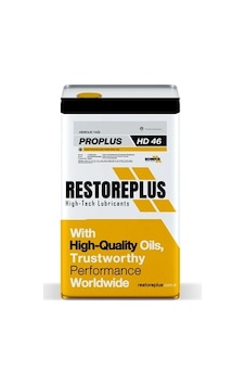 Restoreplus Proplus Hd-46 Yüksek Performans Katkılı Hidrolik Sistem Yağı 18 L Restoreplus Proplus Hd-46 Yüksek Performans Katkılı Hidrolik Sistem Yağı 18 L