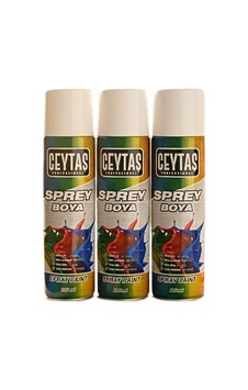Beyaz Sprey Boya 200 Ml Çok Renkli Beyaz Sprey Boya 200 Ml Çok Renkli
