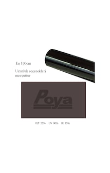 Siyah Cam Filmi 100Cm X 2M - Black %25