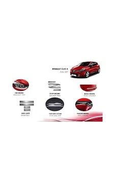 Renault Clio 4 Full Krom Set 2012 - 2017 Renault Clio 4 Full Krom Set 2012 - 2017
