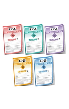 KPSS Lisans Genel Yetenek Genel Kültür 5'li Deneme Paketi KPSS Lisans Genel Yetenek Genel Kültür 5'li Deneme Paketi
