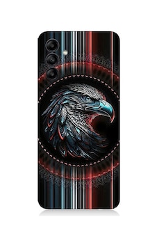 Samsung Galaxy A55 Uyumlu Kartal Baş Desenli Silikon Kılıf Samsung Galaxy A55 Uyumlu Kartal Baş Desenli Silikon Kılıf