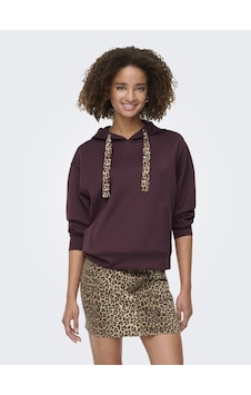 Only Onlalına Lıfe Leo Detaıl Hood Box Swt Kadın Mor Sweatshirt - 15364546 Mor Only Onlalına Lıfe Leo Detaıl Hood Box Swt Kadın Mor Sweatshirt - 15364546 Mor