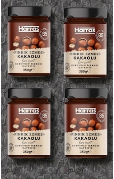Kakaolu Fındık Ezmesi 350 Gr Glütensiz X 4 Adet