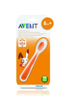 Avent Bükülebilir Kaşık 5012909000338 Beyaz - Turuncu
