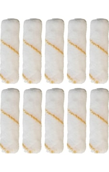 10 Adet Parmak Rulo Yedeği 10 Cm Yedek Başlık