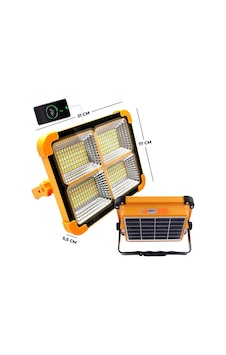 Solar Şarjlı Projektör 200w 3 Renk Çakarlı Cata Ct-4698 Solar Şarjlı Projektör 200w 3 Renk Çakarlı Cata Ct-4698