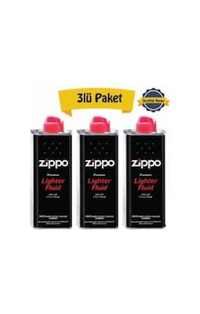 Zippo Benzin Çakmak Gazı 3 Adet Zippo Benzin Çakmak Gazı 3 Adet