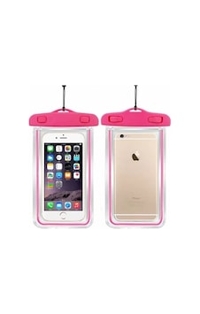 Sea Horse Su Geçirmez Telefon Kılıfı Kilitli Pembe