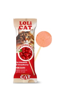 Euro-gold - 744 - Cat Lolicat Fd Kedi Ödülü Kızılcıklı 1,5 Gr - Spt-gld - 15 Li Euro-gold - 744 - Cat Lolicat Fd Kedi Ödülü Kızılcıklı 1,5 Gr - Spt-gld - 15 Li