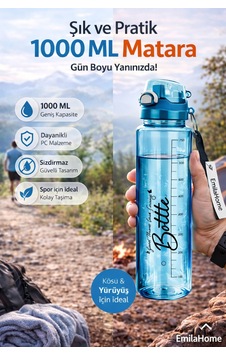Emilahome Cascada Matara 1000ml Mavi - 868028318 Mavi Emilahome Cascada Matara 1000ml Mavi - 868028318 Mavi