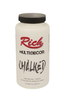 Rich Multi Decor Chalked Ultra Mat 500 Cc 4500 Beyaz Beyaz