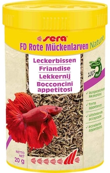 Sera Fd Bloodworms Kan Kurdu Nature 250 ML Sera Fd Bloodworms Kan Kurdu Nature 250 ML