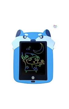 8.5 İnch Hayvan Figürlü Renkli Yazan Lcd Dijital Çocuk Tablet Yazı Tahtası Çizim Tableti Kurt Model 8.5 İnch Hayvan Figürlü Renkli Yazan Lcd Dijital Çocuk Tablet Yazı Tahtası Çizim Tableti Kurt Model