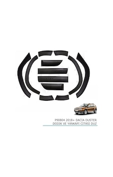 Dacia Duster Dodik Ve Yan Kapı Çıtası Düz 2018+