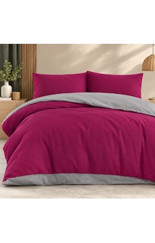 Lux Comfort Düz Renk Çift Kişilik Nevresim Takımı Çift Renkli Yumuşak Dokulu 200x220 Cm 4 Parça Vişne Lux Comfort Düz Renk Çift Kişilik Nevresim Takımı Çift Renkli Yumuşak Dokulu 200x220 Cm 4 Parça Vişne
