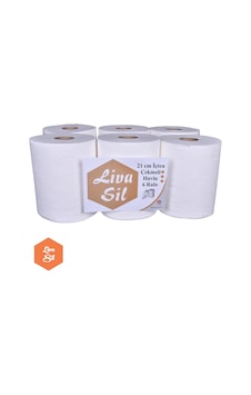 Livasil İçten Çekmeli Havlu 6 Rulo 3 KG