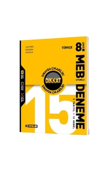 8. Sınıf Türkçe 15 Deneme Hız Yayınları