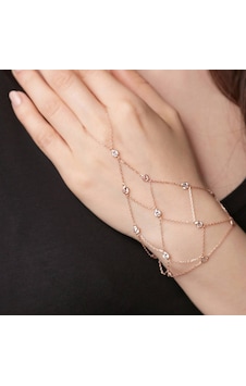 Chic Gümüş Şahmeran 925 Ayar Gümüş Rose Gold Chic Gümüş Şahmeran 925 Ayar Gümüş Rose Gold
