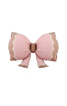 Retro Pembe Bowtie Fiyonk Folyo Balon 91x60 Cm Pembe Retro Pembe Bowtie Fiyonk Folyo Balon 91x60 Cm Pembe