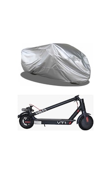 Zifona Elektrikli Scooter Brandası Örtü Koruma Branda 45 x 140 CM Su Geçirmez Gri