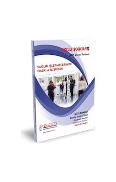 İlkumut Yayınları - Sağlık işletmelerinde Halkla İlişkiler - Konu Anlatımlı - Çözümlü Sorular İlkumut Yayınları - Sağlık işletmelerinde Halkla İlişkiler - Konu Anlatımlı - Çözümlü Sorular