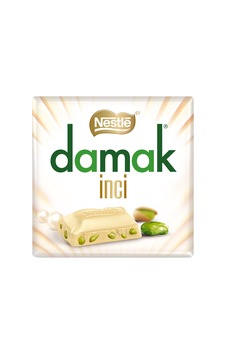5 Adet Nestle Damak İnci Antep Fıstıklı Beyaz Çikolata 60 G
