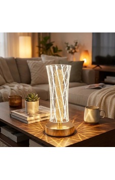 Silindirik Kristal Çizgi Model Led Masa Lambası Gold Tabanlı, Dokunmatik, 3 Renk Işık Modlu, Şarjlı Modern Dekoratif Gece Lambası 5570 Beyaz Silindirik Kristal Çizgi Model Led Masa Lambası Gold Tabanlı, Dokunmatik, 3 Renk Işık Modlu, Şarjlı Modern Dekoratif Gece Lambası 5570 Beyaz