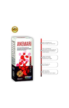 Anemari Kedi Köpekler İçin Demir & Bakır & B Grubu Vitamin 50 ML