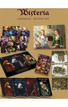 Wisteria Serisi 4 Kitap Hediyeli Kutu / Adora Yağmur Wisteria Serisi 4 Kitap Hediyeli Kutu / Adora Yağmur
