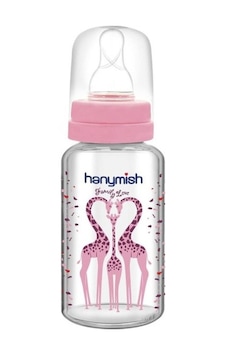 Hanymish Cam Biberon 125 ml Pembe
