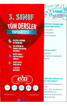 3.sınıf Tüm Dersler Çek Kopart Yaprak Test - Tatil Kitabı Tekrar Seti 3.sınıf Tüm Dersler Çek Kopart Yaprak Test - Tatil Kitabı Tekrar Seti
