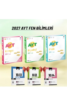 Üçdörtbeş Yayınları 345-2027 Ayt Fizik Kimya Biyololoji Soru Bankası Fen Bilimleri Sayısal Set+ayt 3 Deneme Set Hediye Üçdörtbeş Yayınları 345-2027 Ayt Fizik Kimya Biyololoji Soru Bankası Fen Bilimleri Sayısal Set+ayt 3 Deneme Set Hediye
