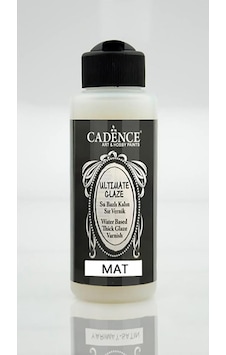 Cadence Ultimate Glaze - Kalın Sır Vernik 120Ml Mat Cadence Ultimate Glaze - Kalın Sır Vernik 120Ml Mat