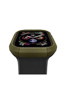 Spigen Apple Uyumlu  Watch 41mm/40mm Seri 9/8/se2/7/6/se/5/4 Kılıf Rugged Armor Olive Green - 061cs26014