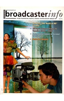 Broadcasterinfo: Aylık Televizyon, Radyo, Sinema Teknolojileri Dergisi - Nesle Odaklı İzleme Ve Hareket Yakalama Sayı: 37-ocak 2007 Retro Koleksiyon Eski Baskı Broadcasterinfo: Aylık Televizyon, Radyo, Sinema Teknolojileri Dergisi - Nesle Odaklı İzleme Ve Hareket Yakalama Sayı: 37-ocak 2007 Retro Koleksiyon Eski Baskı