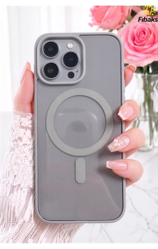 Fibaks iPhone 16 Pro Uyumlu Kılıf Magsafe Wireless Şarj Özellikli Tam Koruma Renkli Sert Kapak Fibaks iPhone 16 Pro Uyumlu Kılıf Magsafe Wireless Şarj Özellikli Tam Koruma Renkli Sert Kapak
