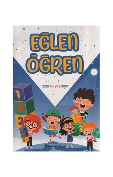 6+ Yaş Çocuklar İçin Eğken Öğren Aktivite Kitabı 6+ Yaş Çocuklar İçin Eğken Öğren Aktivite Kitabı