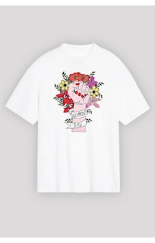 Efnaz Style 8 Mart Dünya Kadınlar Günü Baskılı Oversize Bisiklet Yaka T-shirt - Beyaz Efnaz Style 8 Mart Dünya Kadınlar Günü Baskılı Oversize Bisiklet Yaka T-shirt - Beyaz