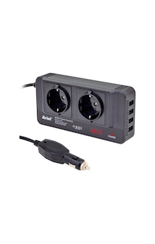 Powermaster Pm-19827 200 Watt 12 Volt 4 Usb'li Dıgıtal Çakmaktan Power Inverter Powermaster Pm-19827 200 Watt 12 Volt 4 Usb'li Dıgıtal Çakmaktan Power Inverter