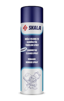 Skala Boğaz Kelebek ve Karbüratör Temizleme Spreyi Premium 500 ml Skala Boğaz Kelebek ve Karbüratör Temizleme Spreyi Premium 500 ml