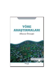 Yöre Araştırmaları (hassa Örneği) / Ahmet Atasoy
