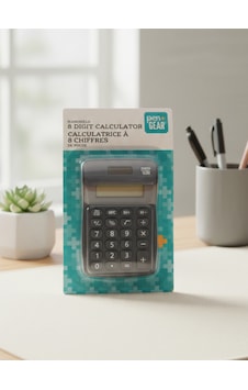 Pen Gear El Tipi 8 Haneli Hesap Makinesi Çok Renkli Pen Gear El Tipi 8 Haneli Hesap Makinesi Çok Renkli