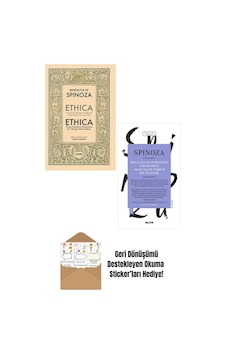Benedictus De Spinoza 2 Kitap Set / Ethica - Aklın Islahı + Okuma Sticker'ları Benedictus De Spinoza 2 Kitap Set / Ethica - Aklın Islahı + Okuma Sticker'ları
