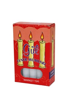10 Parça Market Mum 5580 Çok Renkli 10 Parça Market Mum 5580 Çok Renkli