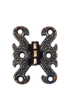 Zamak Kelebek Menteşe - Küçük, 30x40mm, Oksit, 1 Adet Çok Renkli Zamak Kelebek Menteşe - Küçük, 30x40mm, Oksit, 1 Adet Çok Renkli
