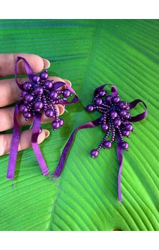 6x4 Cm 2 Adet Boncuklu Fiyonk Giyim Dikiş Aksesuarı 6x4 Cm 2 Adet Boncuklu Fiyonk Giyim Dikiş Aksesuarı