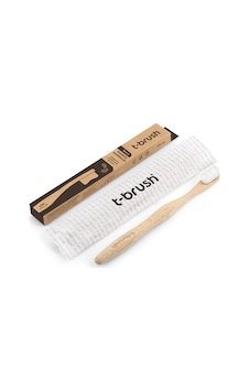 T-brush Bambu Diş Yumuşak Fırçası Ultra Yumuşak Beyaz T-brush Bambu Diş Yumuşak Fırçası Ultra Yumuşak Beyaz