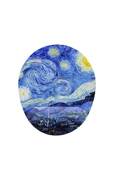 Van Gogh Yıldızlı Gece Bilek Destekli Mousepad Van Gogh Yıldızlı Gece Bilek Destekli Mousepad