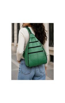 Levano Leather %100 Hakiki İtalyan Kuzu Derisi Kadın Sırt Çantası Yeşil Levano Leather %100 Hakiki İtalyan Kuzu Derisi Kadın Sırt Çantası Yeşil